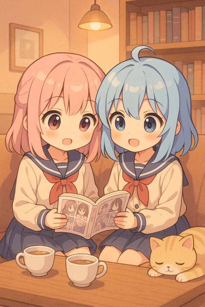 爱嚼冰淇淋动漫-校园日常物语