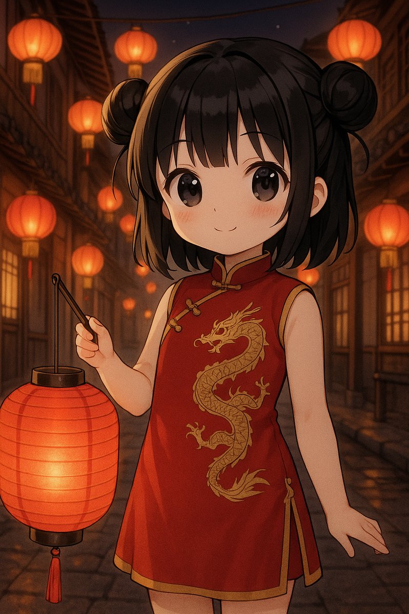 爱嚼冰淇淋动漫-灯笼少女