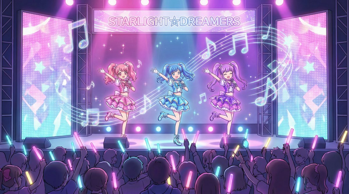 爱嚼冰淇淋动漫-偶像梦幻舞台